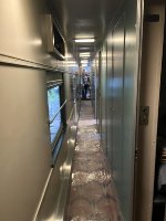 inside the NY Central Hickory Creek Car